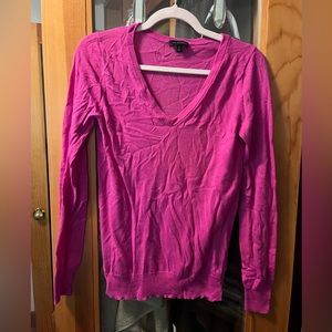 The Limited fuschia sweater size S